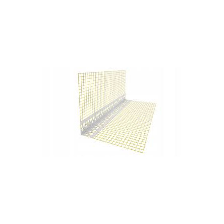 NAROŻNIK ALUMINOWY Z SIATKĄ  2,50 mb.